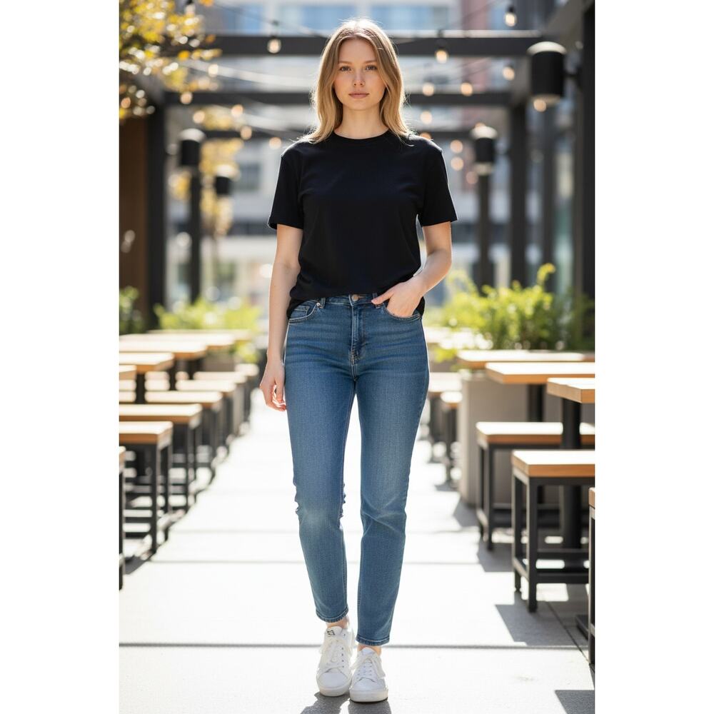 OGL Top Size 2XL NEW Brami Heather Black Cap Sleeve Built in Bra